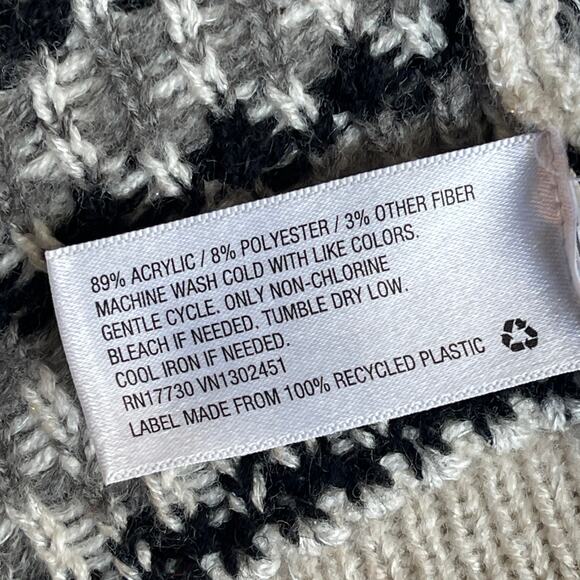 Mossimo Polar Bear Ugly Christmas Sweater Size Medium - Picture 5 of 5